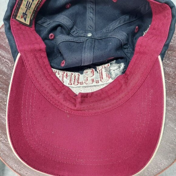 VTG 2003 Olympia Fields  Golf Hat Blue US Open Hat Cap Strap Back Limited Edit - Picture 9 of 13